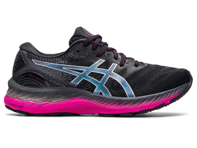 Sapatilhas Running Asics GEL-NIMBUS 23 Mulher Pretas, 4194A478.344